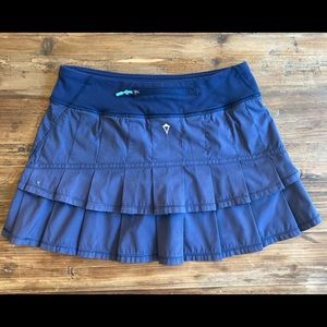 Ivviva Set The Pace Tennis Skirt - Navy